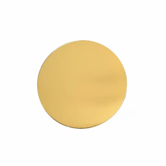 Ø22 cm Kartoninis aukso/juodos spalvos padėklas