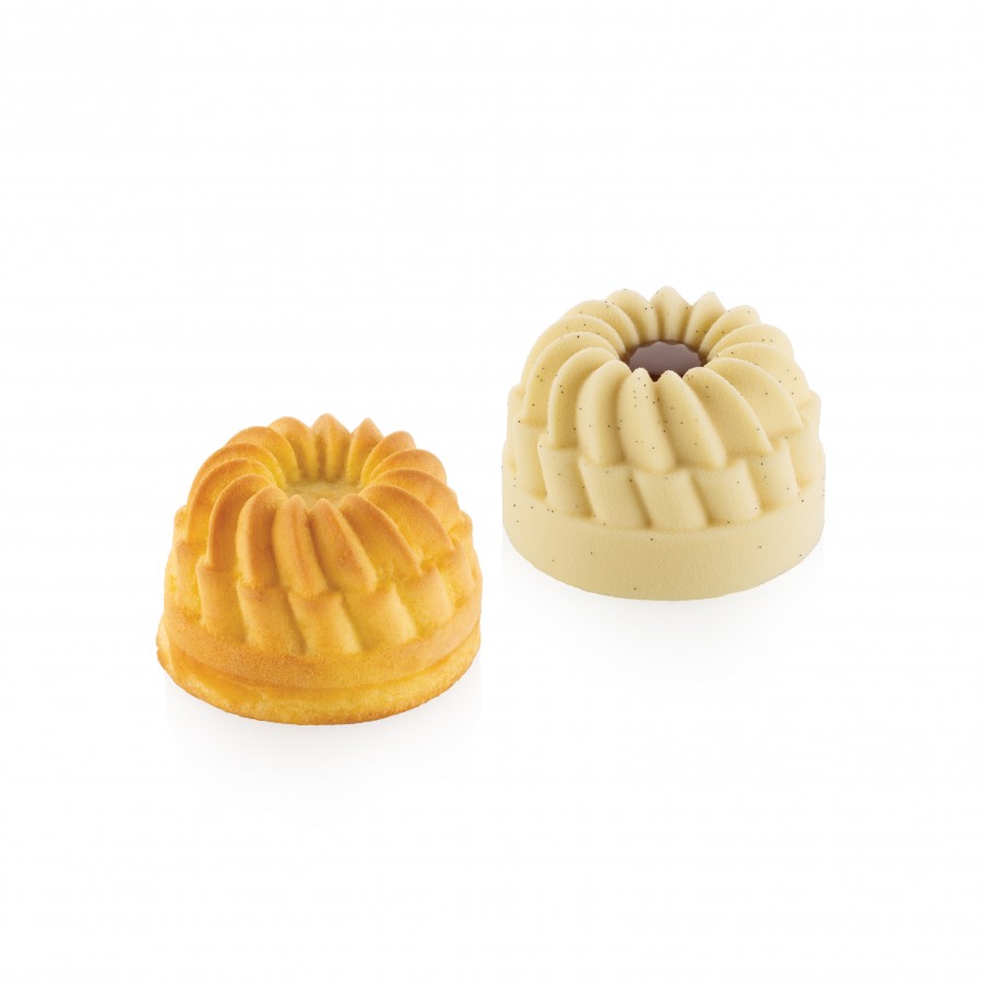 Ø70 × H48 mm, Silikoninė forma PLEINCOEUR ROUND 142 Ø70 × H48 mm, Silikoninė forma PLEINCOEUR ROUND 142