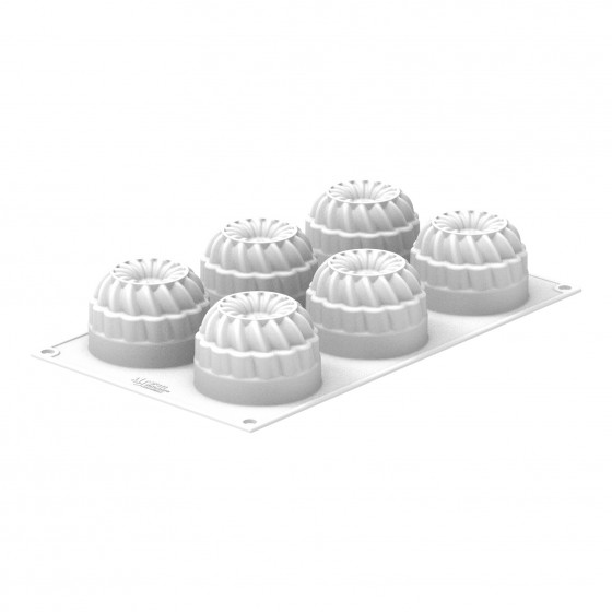 Ø70 × H48 mm, Silikoninė forma PLEINCOEUR ROUND 142