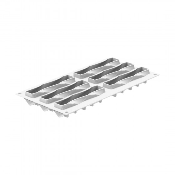 130 × 33 × H30 mm, Silikoninė forma TWIST 90