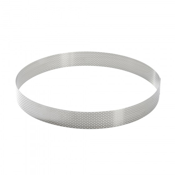 Ø100 x H35 mm, Nerūdijančio plieno perforuotas žiedas