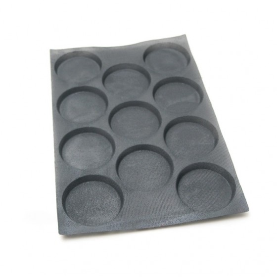 Ø125 x H18 mm,  Silikoninė forma FIBERMAE