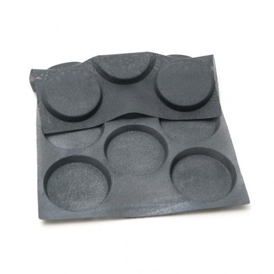 Ø125 x H18 mm,  Silikoninė forma FIBERMAE
