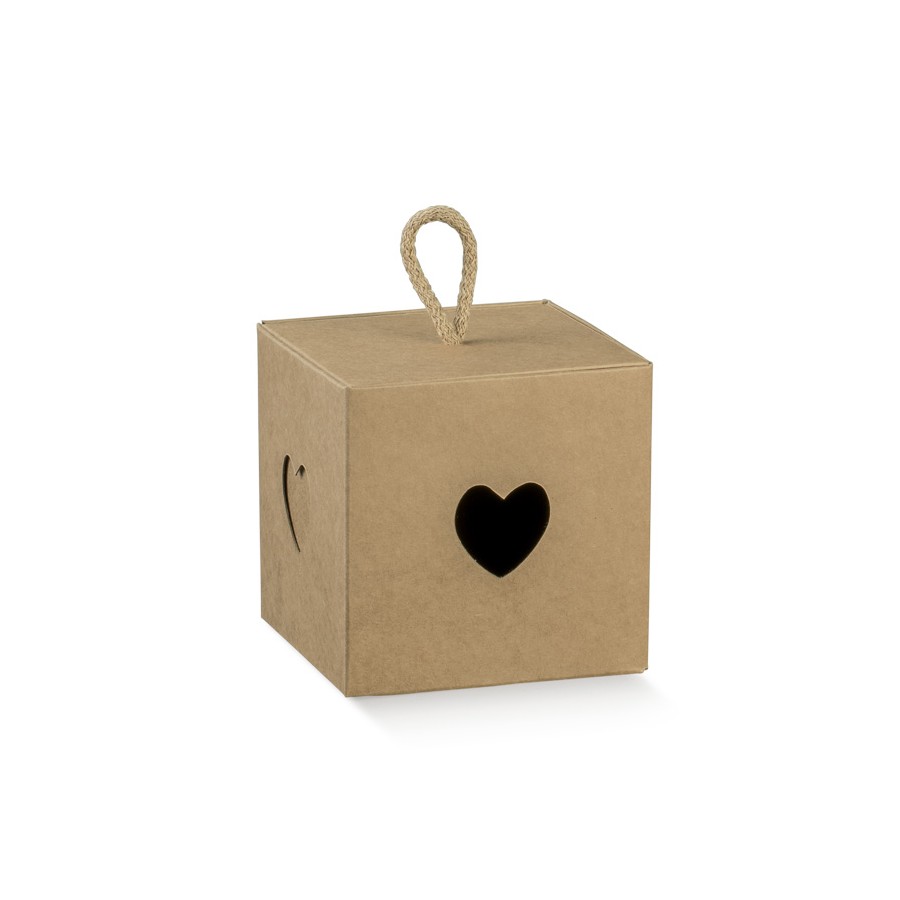8 × 8 × 8 cm, Kartoninė dėžutė IN CON CORDINO 8 × 8 × 8 cm, Kartoninė dėžutė IN CON CORDINO