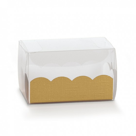 8 × 5 × 5 cm, Skaidri dėžutė ASTUCCIO C/VASCHETTA