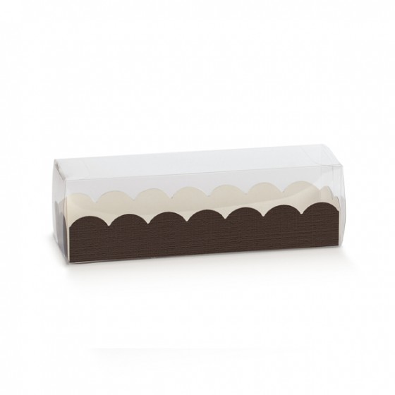 19 × 5 × 5 cm, Skaidri dėžutė ASTUCCIO C/VASCHETTA