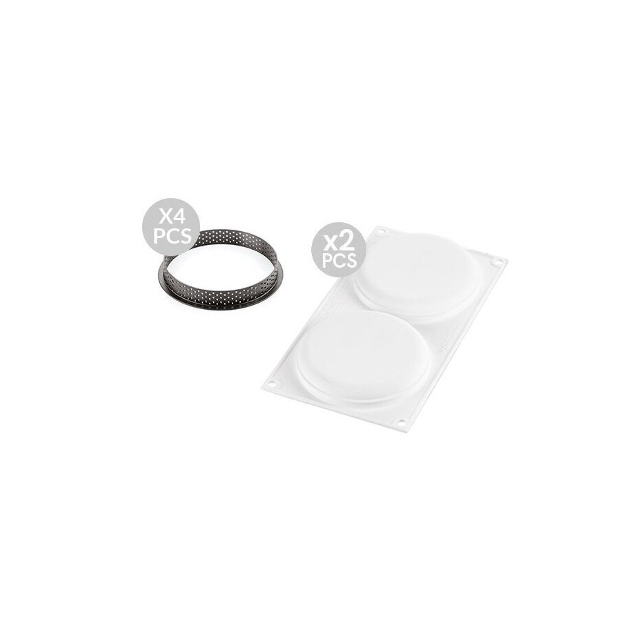 "Kit tarte ring ø120" Silikomart
